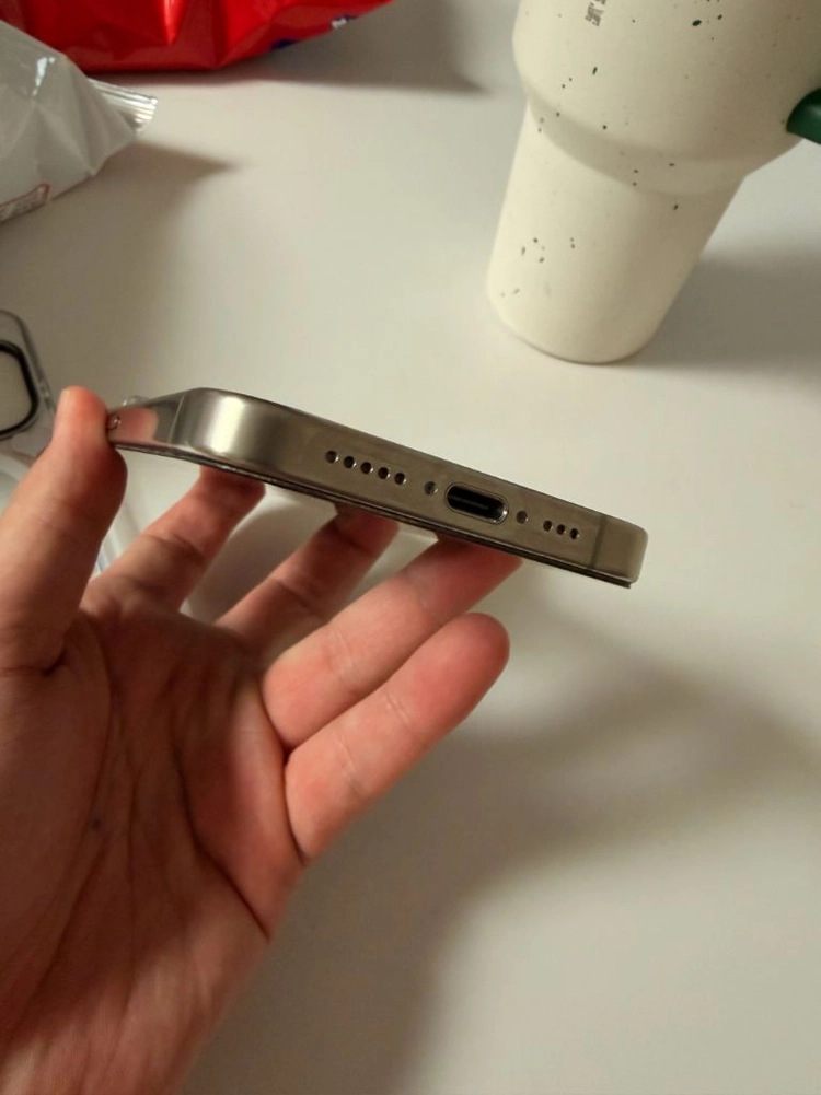 아이폰 15프로 내츄럴 티타늄 256GB A급 이미지