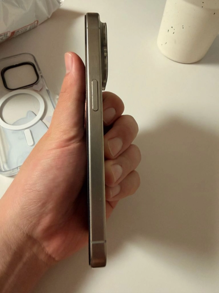 아이폰 15프로 내츄럴 티타늄 256GB A급 이미지