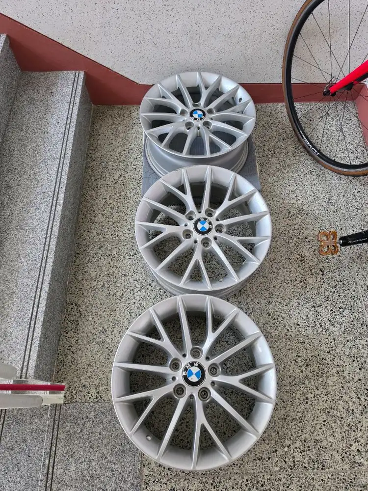 bmw f20 380휠 17인치 pcd120 3짝 팝니다. - 안심되는 중고거래