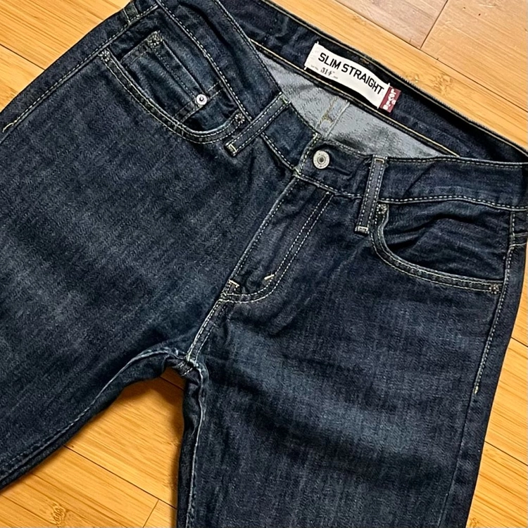 리바이스 514 슬림 스트레이트 데님팬츠 W30 L32 이미지
