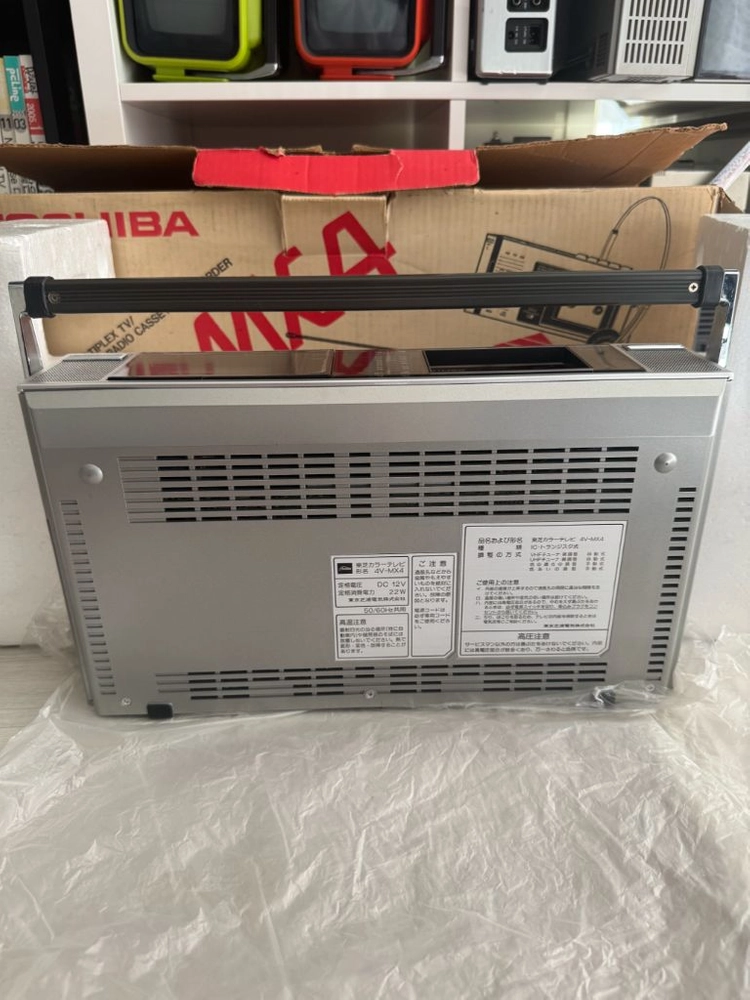 희귀 마이크로 카세트 컬러TV Toshiba Cityboy MX4 (모델명 4V-MX4) 이미지