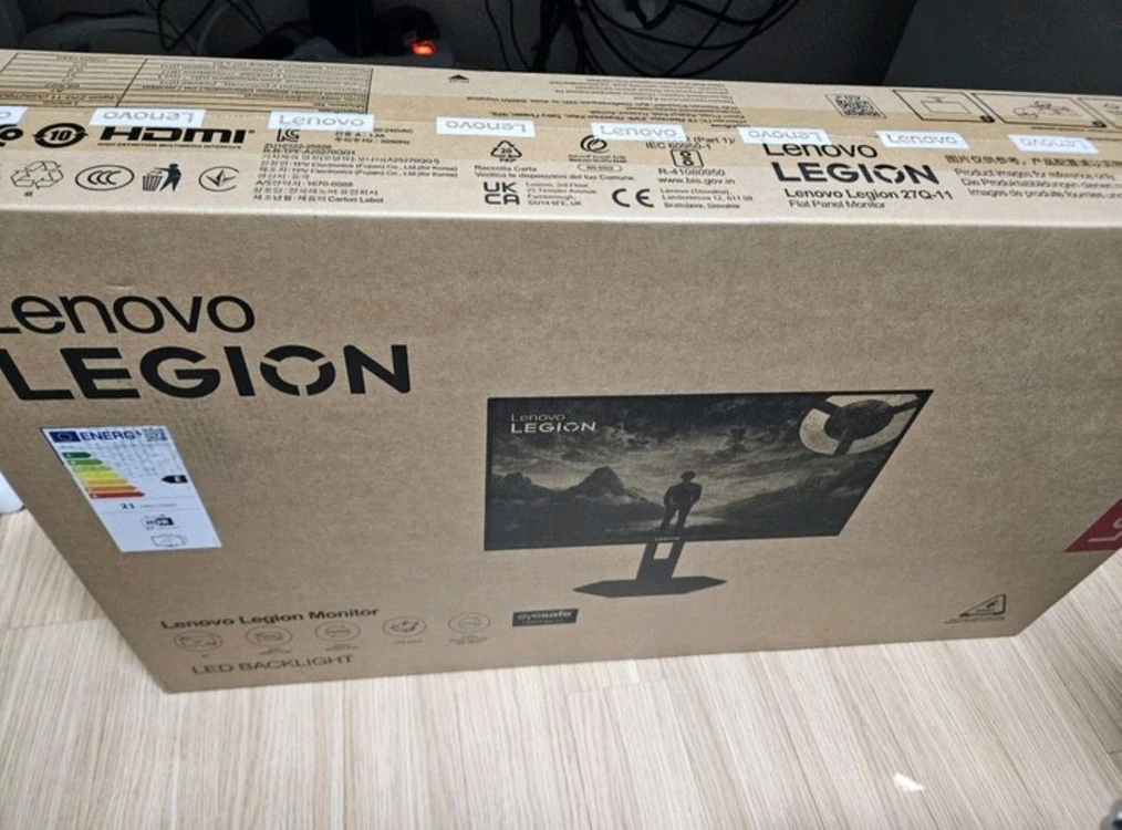 (미개봉) 레노버 27인치 QHD 300Hz IPS 게이밍 모니터 이미지