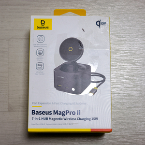 Baseus MagPro II 7in1 맥세이프 충전 USB-C 허브 판매 이미지