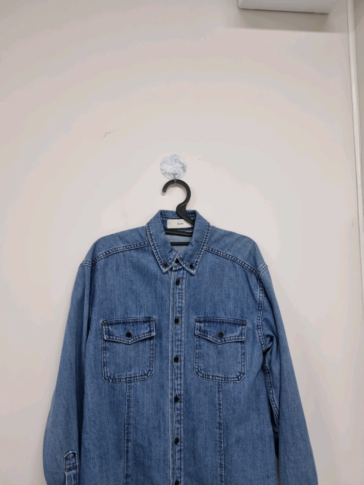 던스트 클래식 데님 셔츠 이미지