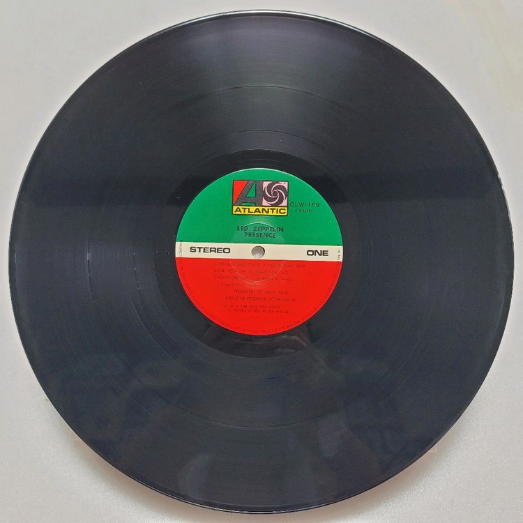 (LP) 레드 제플린 Led Zeppelin - Presence 이미지