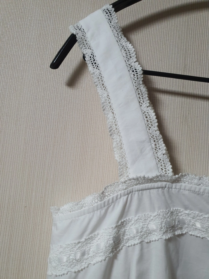 마쥬 maje 레이스 디테일 크롭 뷔스티에 블라우스 탑 1 사이즈 26ss 정품 이미지