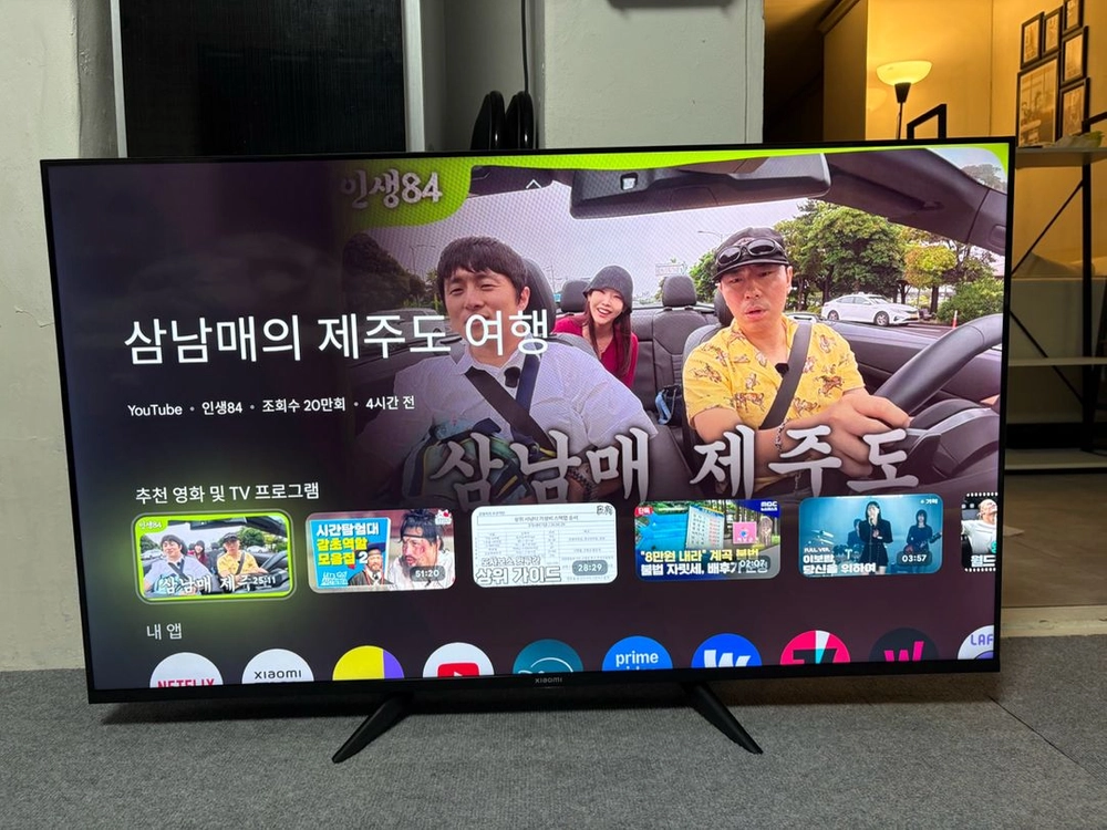 샤오미 50인치 4K 스마트TV 이미지