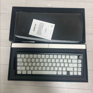ZUOYO LMK66 풀알루미늄 무선 기계식 키보드 판매합니다. 이미지