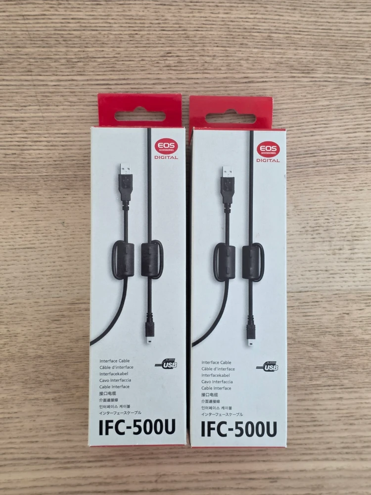 캐논 IFC-500U USB 케이블 새제품 판매합니다. - 안심되는 중고거래