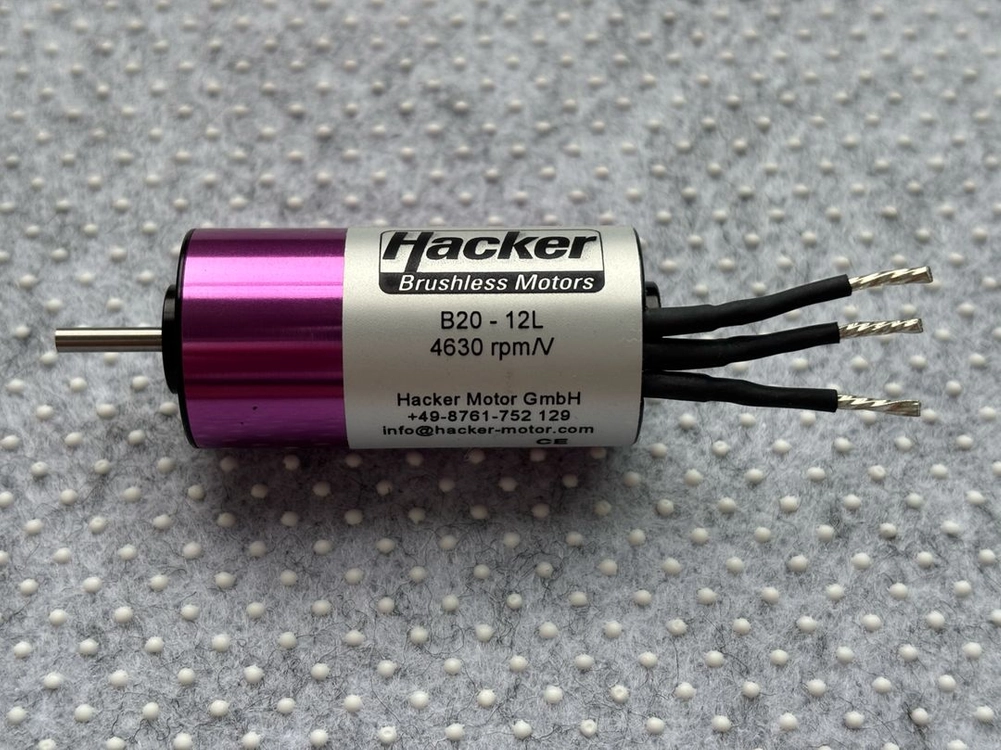 [미개봉] 독일 Hacker Brushless B20-12L 모터, 25개 -> 10개 남음 이미지