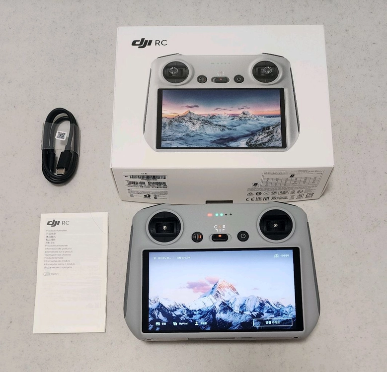 DJI RC 스크린 조종기 - 미니3 에어2S 매빅3 조정기 이미지