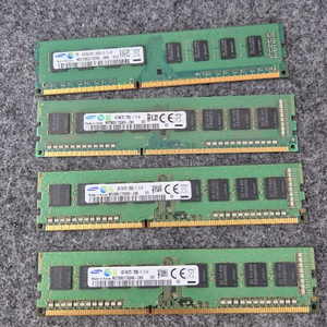삼성 DDR3 메모리 4GB 5개 세트 이미지
