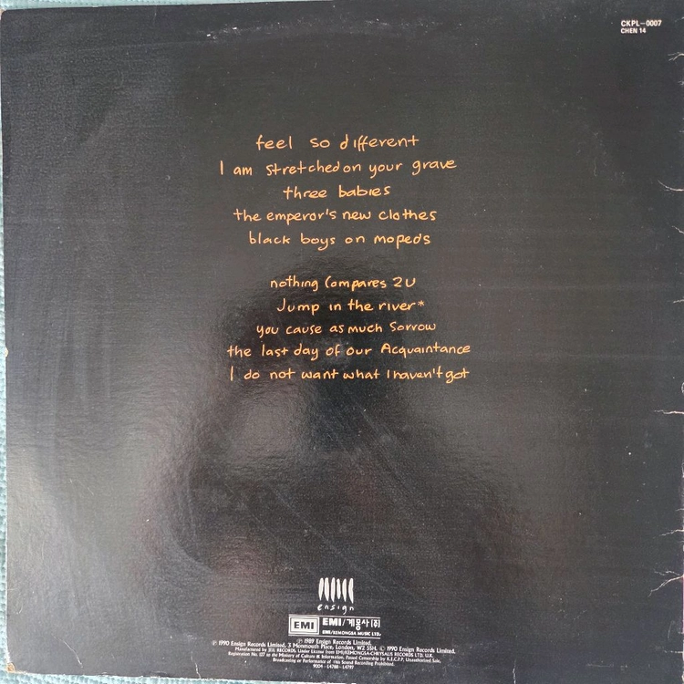 SINEAD OCONNOR 2.3집 LP 이미지