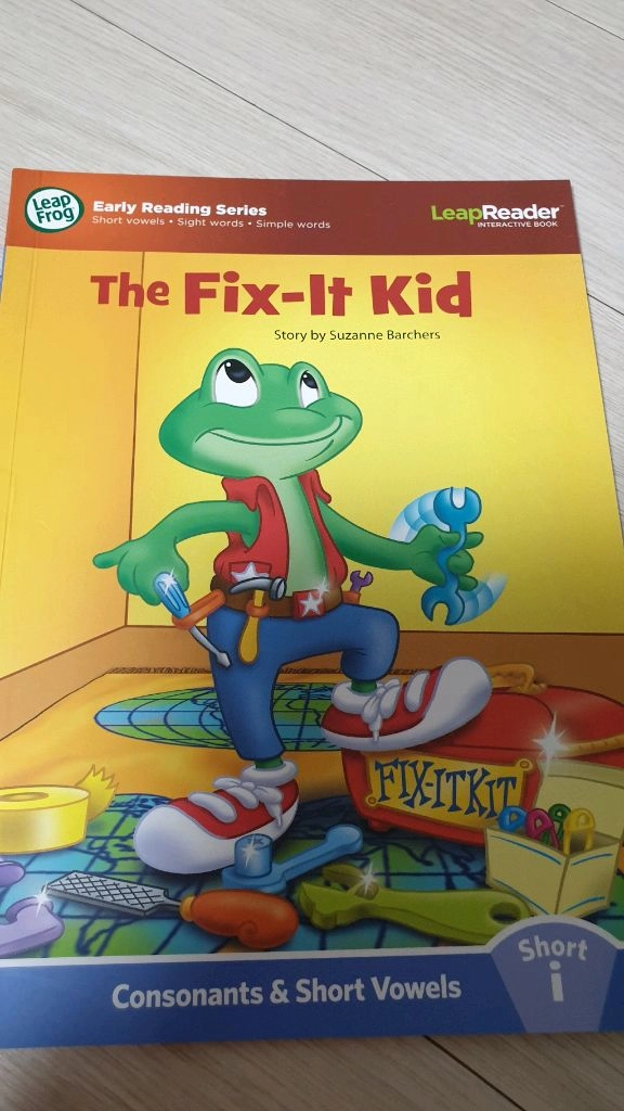 LeapFrog LeapReader System learn-to read 10book Mega Pack ,Green 이미지