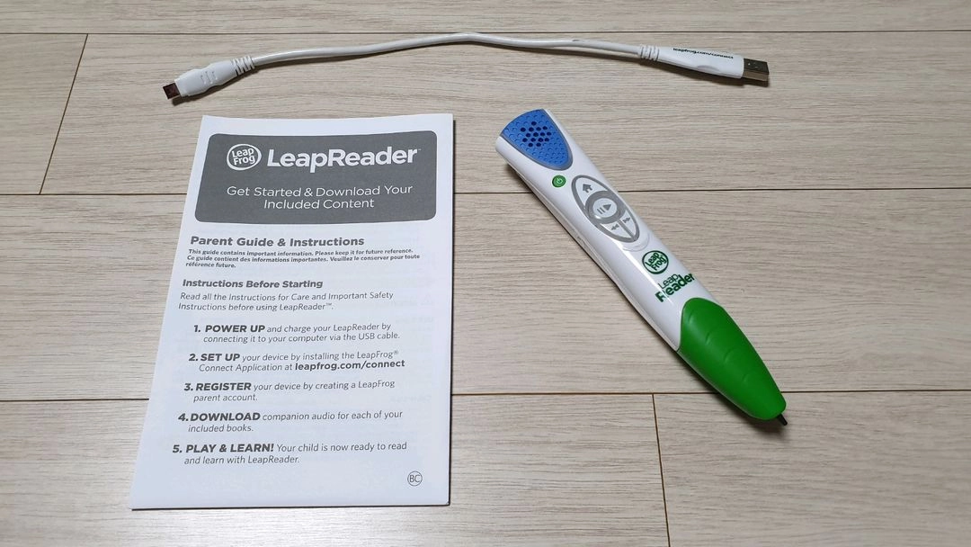 LeapFrog LeapReader System learn-to read 10book Mega Pack ,Green 이미지