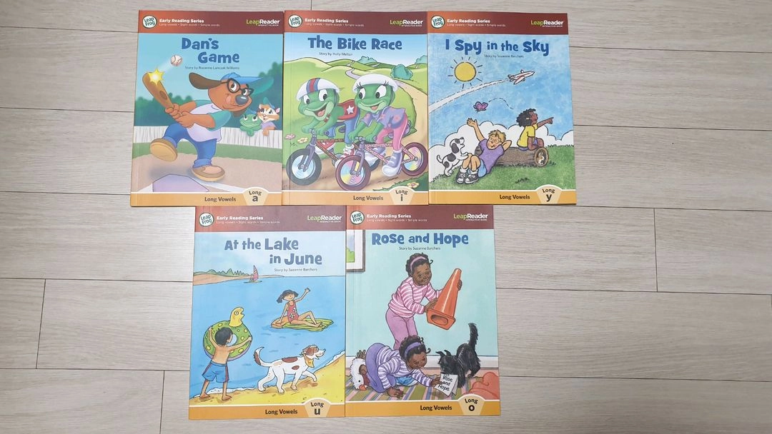 LeapFrog LeapReader System learn-to read 10book Mega Pack ,Green 이미지