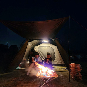 폴라리스 리빙쉘텐트 및 파세코난로,침낭,자충매트 등 캠핑용품 일괄판매 이미지