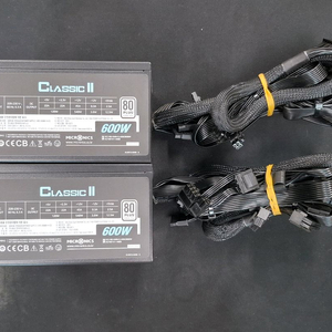 컴퓨터 파워 마이크로닉스 Classic II 600W 80PLUS 230V EU 이미지