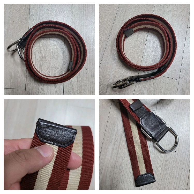 정품 발리 D링 캔버스 벨트 이미지