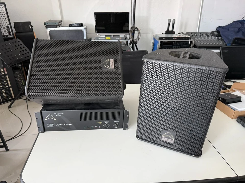 와이데일 스피커 TWIN 10X, MP1200 파워엠프 이미지