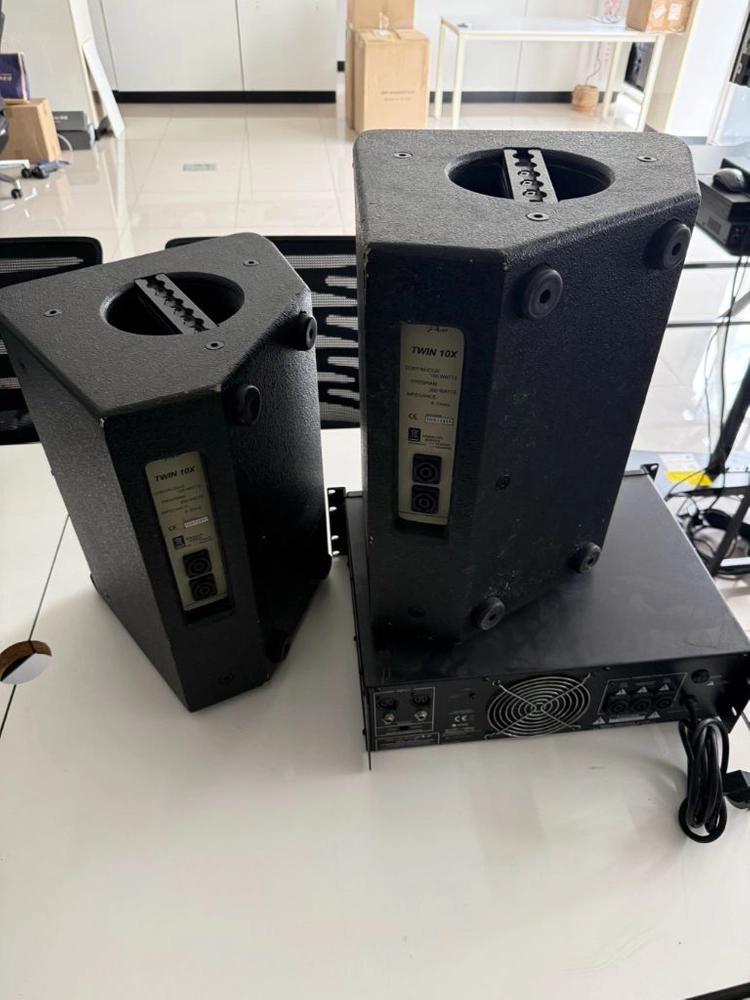 와이데일 스피커 TWIN 10X, MP1200 파워엠프 이미지