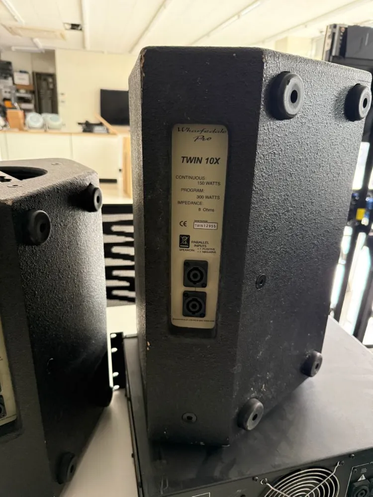와이데일 스피커 TWIN 10X, MP1200 파워엠프 이미지