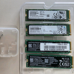 SSD 삼성 pm981a 키오시아 512GB 외/방열판 /24년 문서/거의새것 이미지