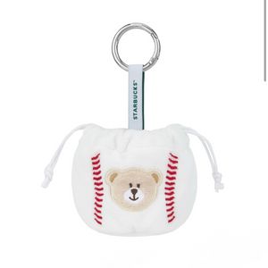스타벅스 x KBO 야구공 복조리 파우치 키링 이미지