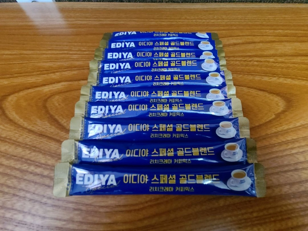 무료배송) 이디야 스페셜 골드블렌드 리치크레마 커피믹스 100T 이미지