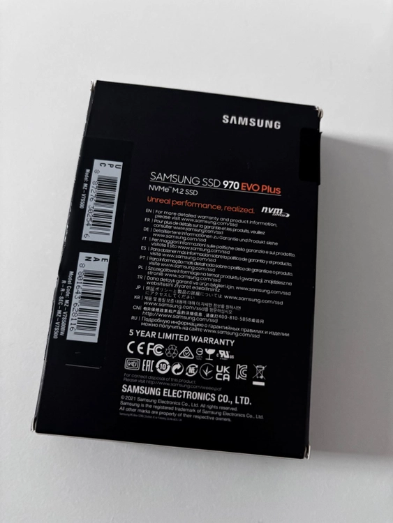 삼성 970EVOPLUS 500G 이미지