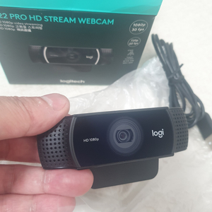 로지텍 웹캠 c922 pro 이미지
