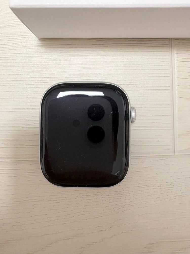 애플워치10 (GPS, 46mm, 실버) 이미지