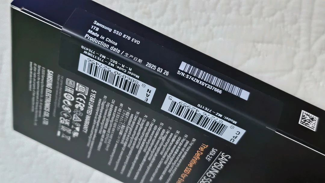 삼성 SSD 870 EVO 1TB 1테라 2.5 이미지