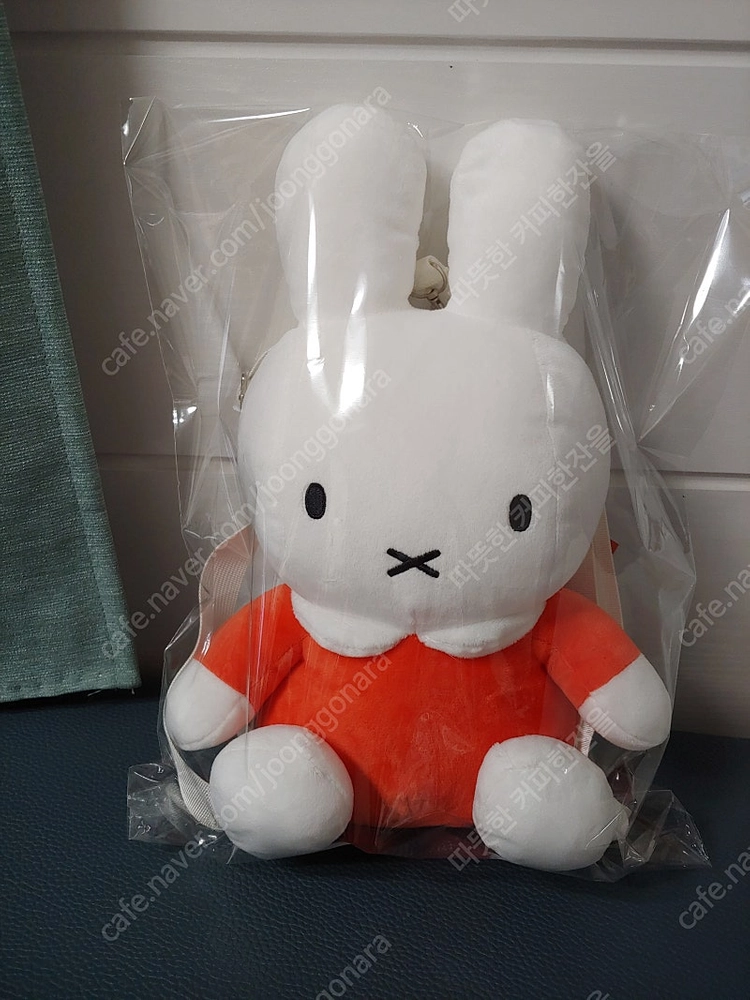 미피 백팩 오렌지 인형 가방 새거 팔아요 이미지