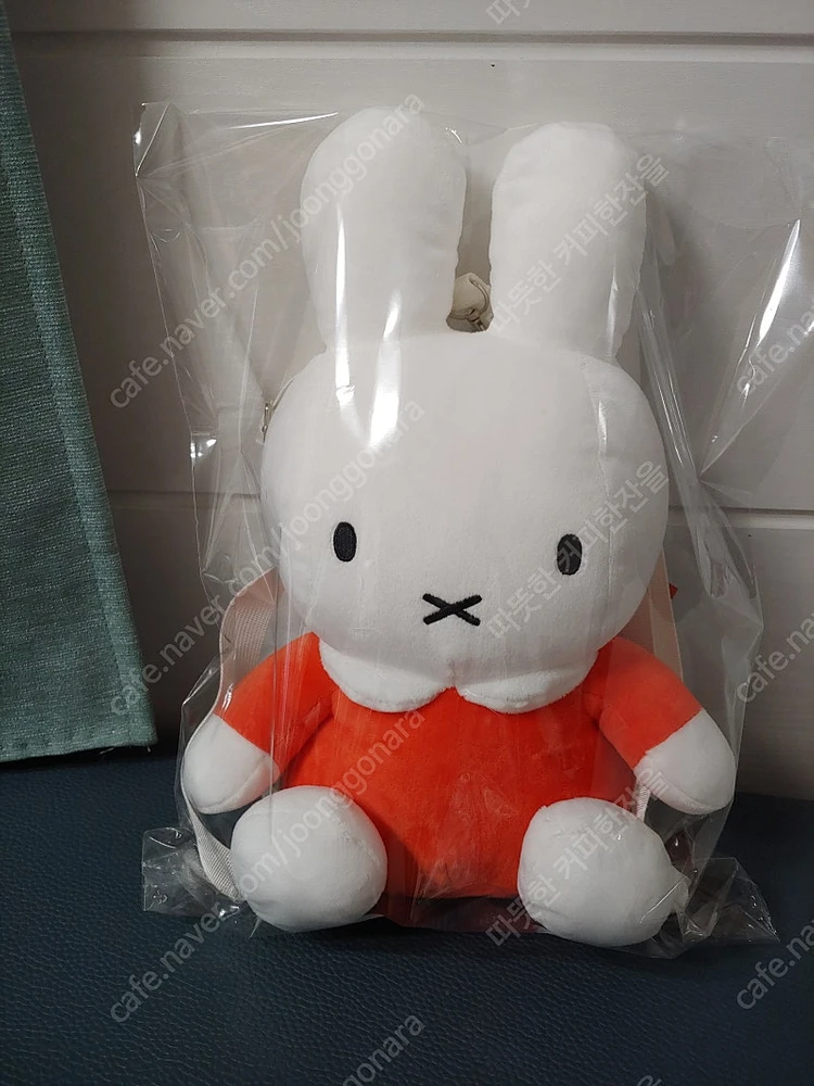 미피 백팩 오렌지 인형 가방 새거 팔아요 이미지