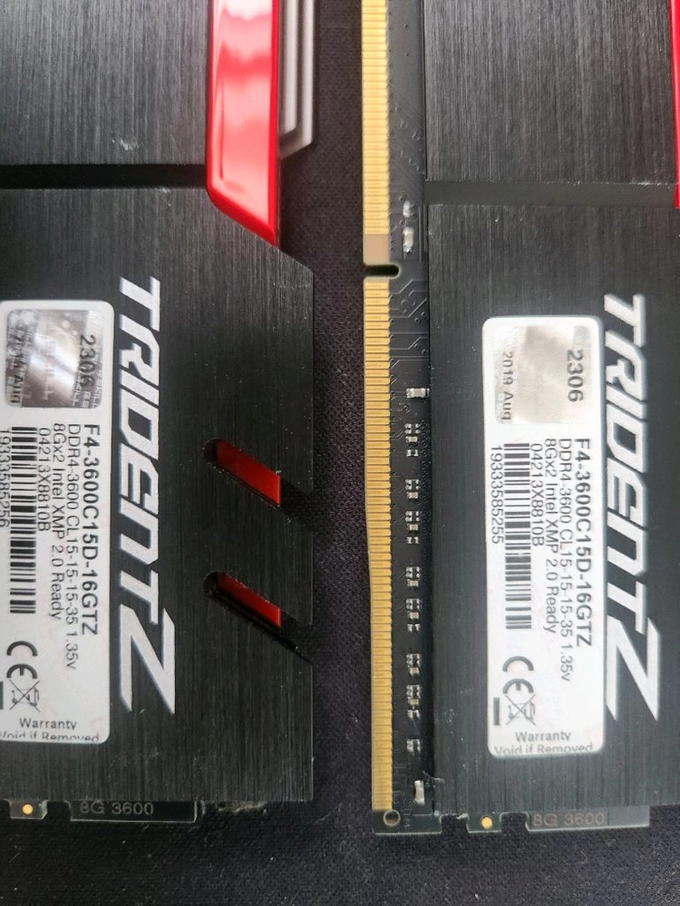 지스킬 트라이던트 ddr4 램 3600 16,삼성 980프로 1테라ssd 이미지