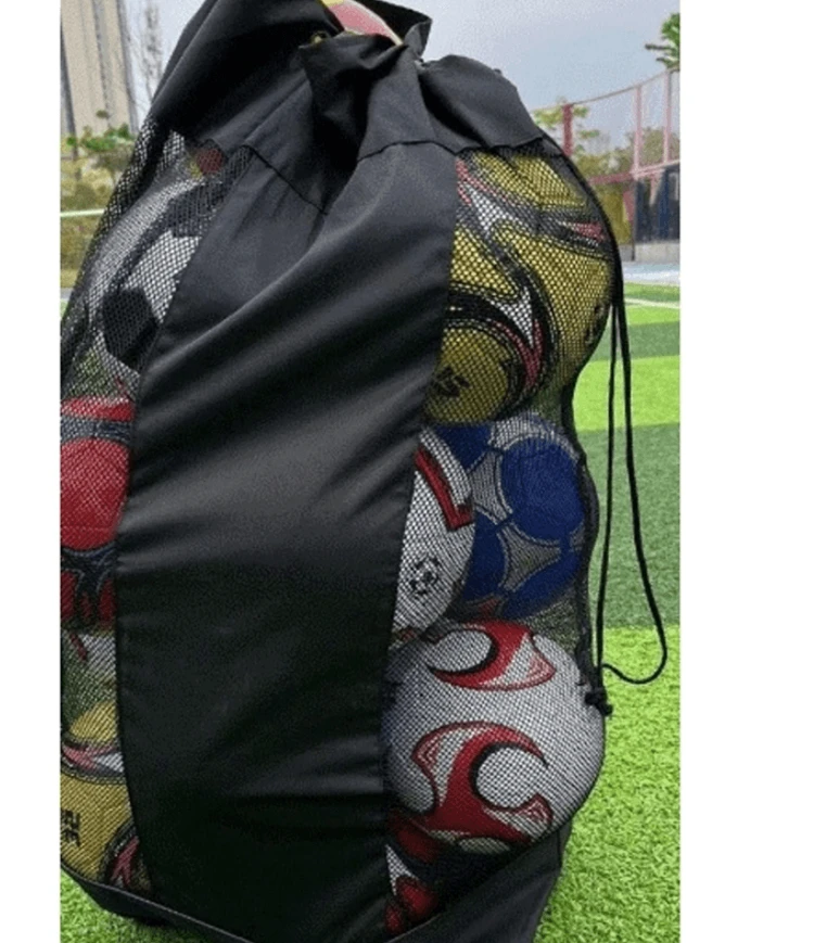 농구 배구 족구 축구공 15개 가방 자동차 트렁크정리 망사가방 이미지
