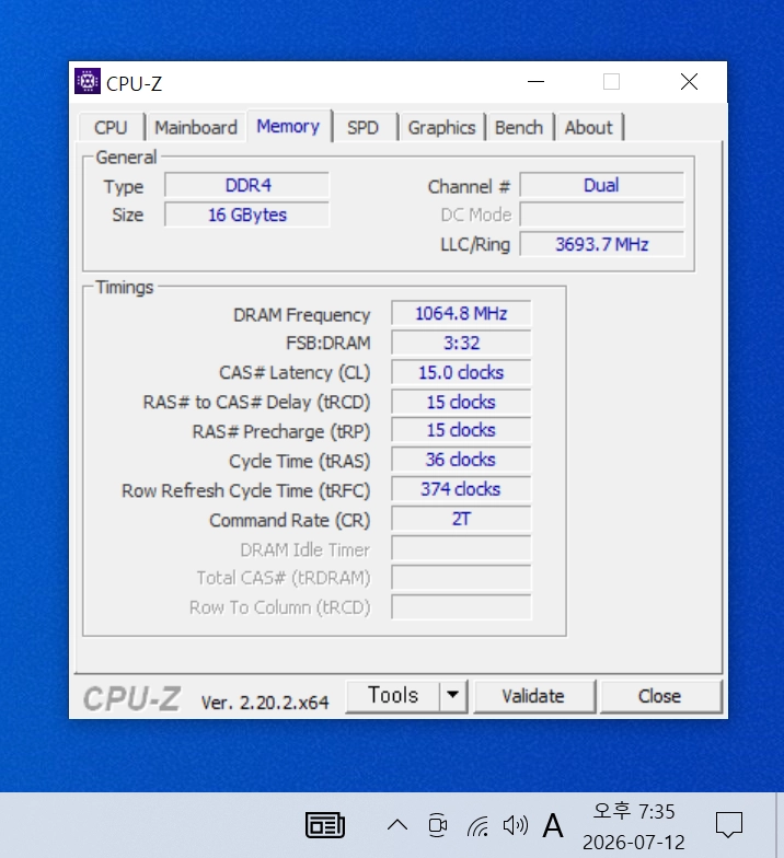 컴퓨터 지스킬 메모리 TRIDENT Z DDR4 3200 16GB (8GB두개) 이미지