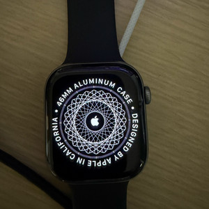 애플워치 11 스테인리스 46mm GPS 스페이스 그레이 팝니다 이미지