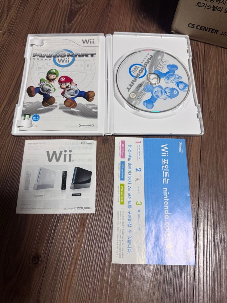 Wii 마리오카트 게임 소프트 이미지