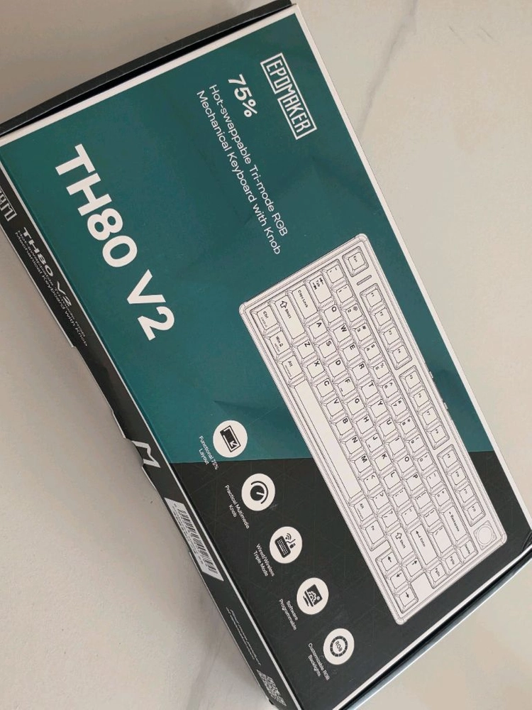 에포메이커 TH80 V2 저소음 기계식 키보드 바다소금축 - 안심되는 중고거래
