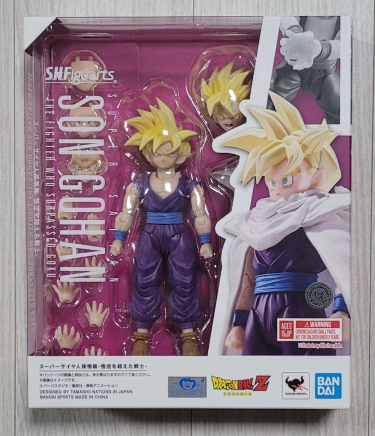 SHF S.H.피규아트 초사이어인 손오반 -오공을 뛰어넘은 전사- 드래곤볼 이미지