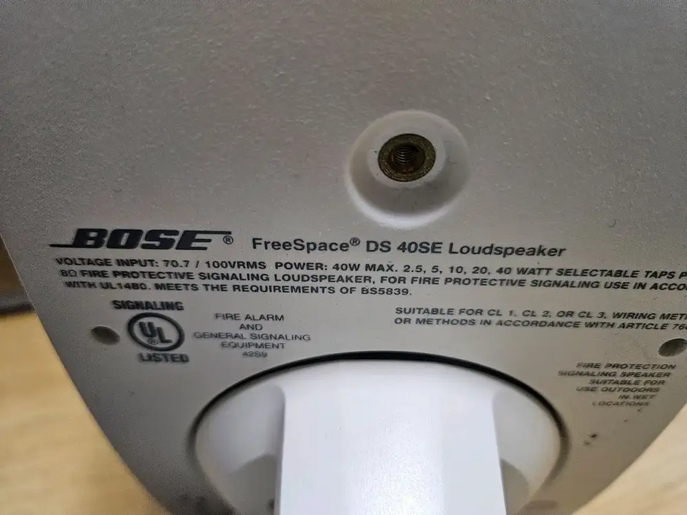 BOSE FreeSpace DS 40SE 스피커 2개 (화이트) 이미지