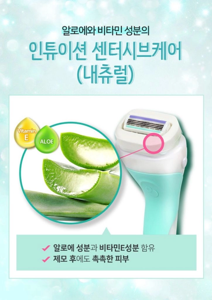 [미개봉] 쉬크 인튜이션 알로에 리필 면도날 3개입 3팩 이미지