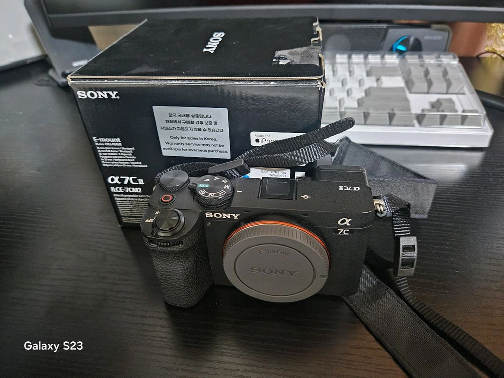 A7C2 풀박스 + touch 터프 128gb 메모리 이미지