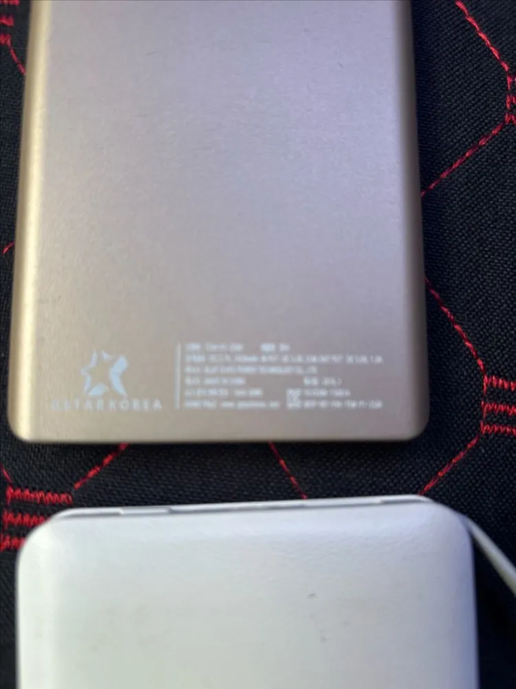 포터블 배터리 5000mAh 2개 세트충전케이블 1개포함 이미지