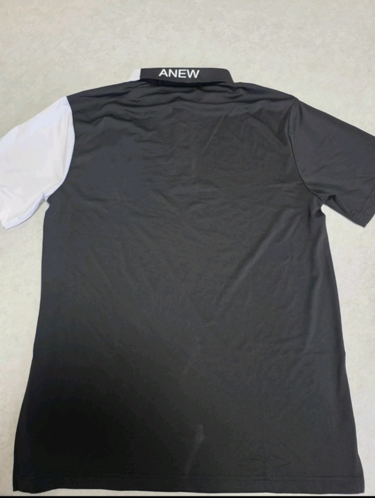 어뉴 반팔 카라티셔츠 2종 블랙, 화이트 XL팝니다 ANEW 골프 이미지