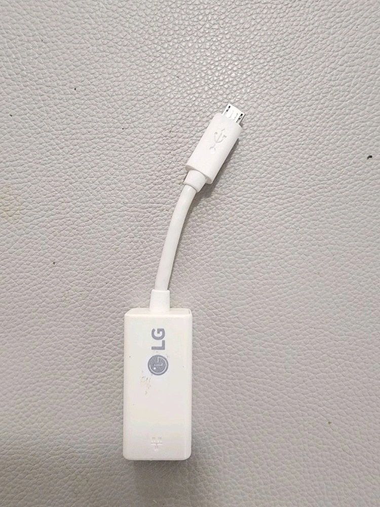 LG USB- 5핀 유선 인터넷 어댑터(LG정품) LG 그램 랜젠더 이더넷 인터넷 아답터 유선랜 케이블 5핀 이미지
