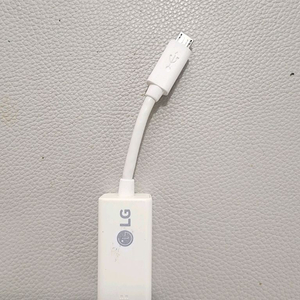 LG USB- 5핀 유선 인터넷 어댑터(LG정품) LG 그램 랜젠더 이더넷 인터넷 아답터 유선랜 케이블 5핀 이미지