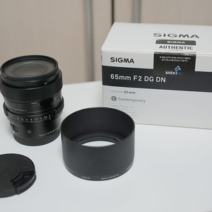 시그마 C 65mm F2 DG DN 소니 FE마운트 이미지